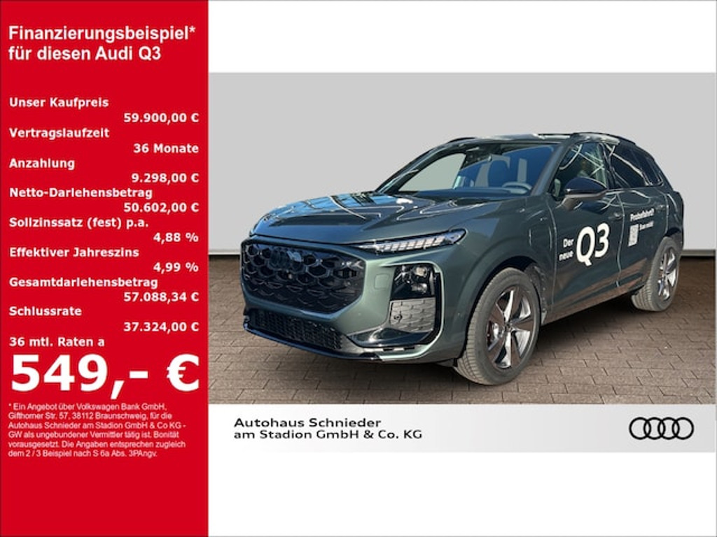 Audi Q3 S-Tronic Hybride