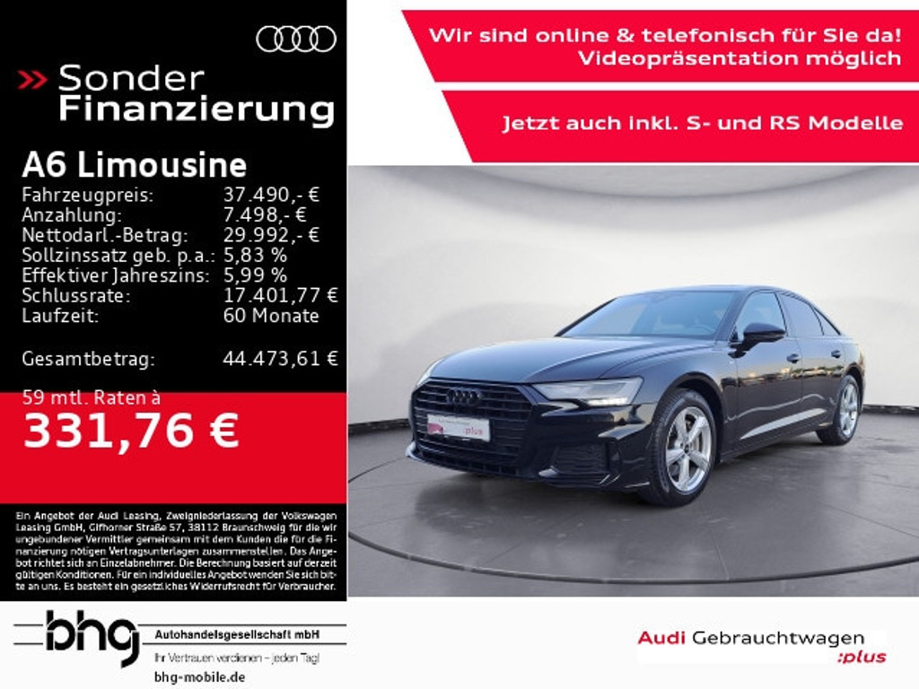 Audi A6 Sedan S-Tronic Sport 45 TFSI