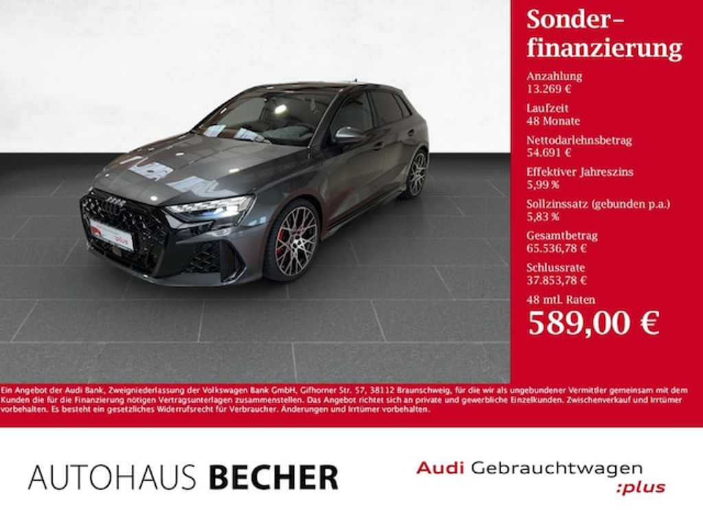 Audi RS3 Sportback Quattro S-Tronic