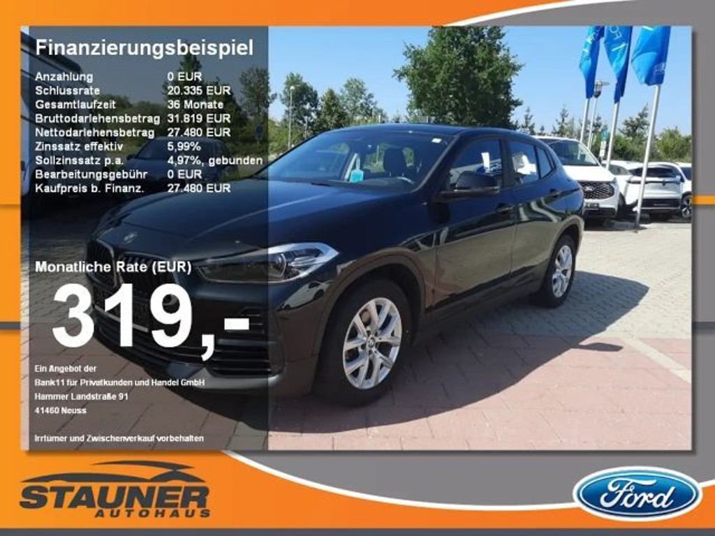 BMW X2 sDrive Advantage pakket