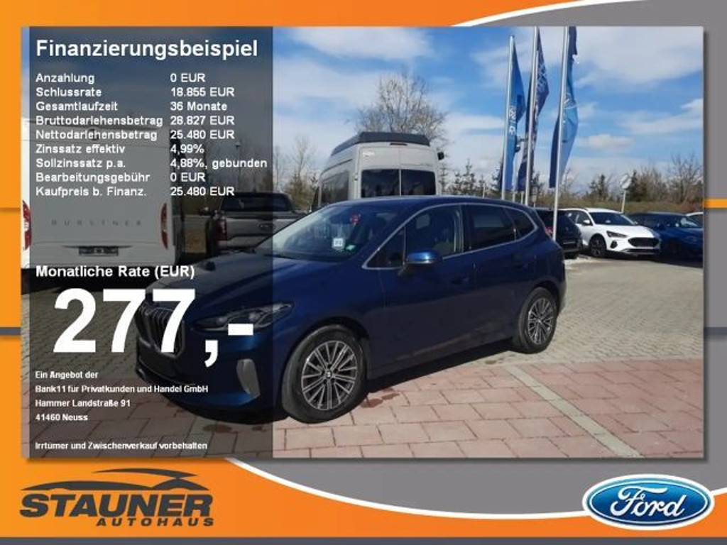 BMW 2 Serie 218 Luxury Line Active Tourer 218i