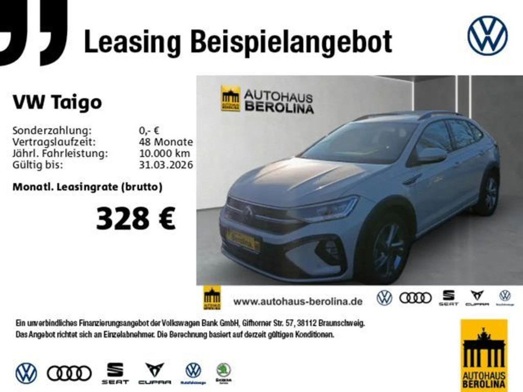 Volkswagen Taigo DSG R-Line 1.5 TSI IQ.Drive
