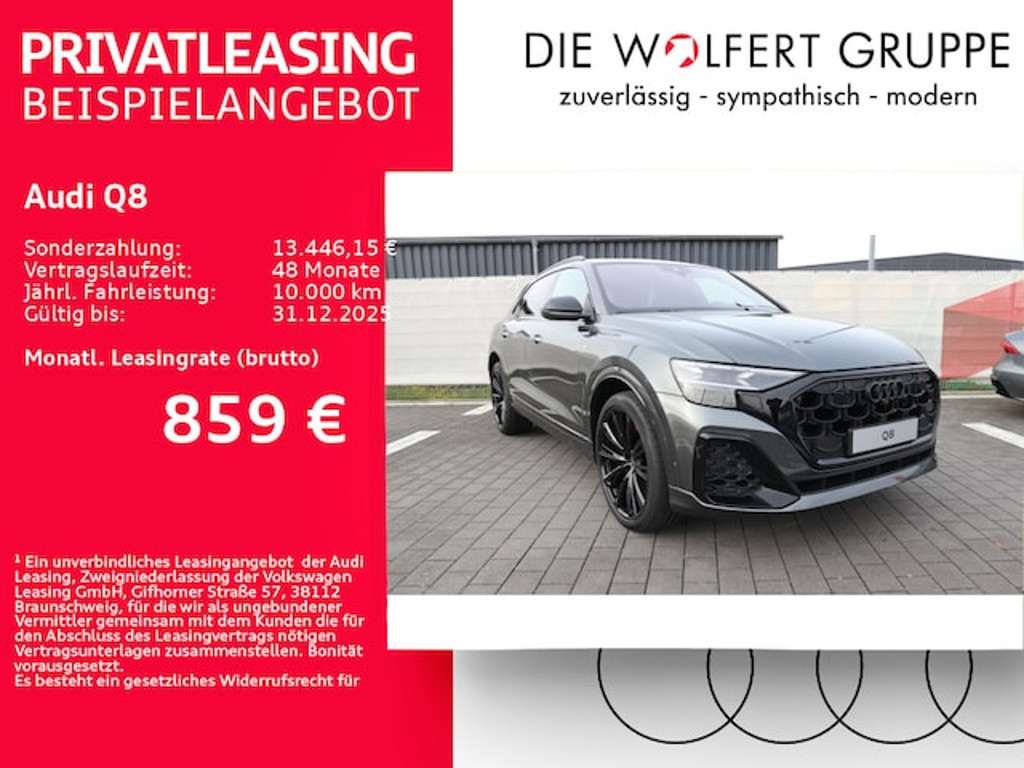 Audi Q8 Quattro Hybride