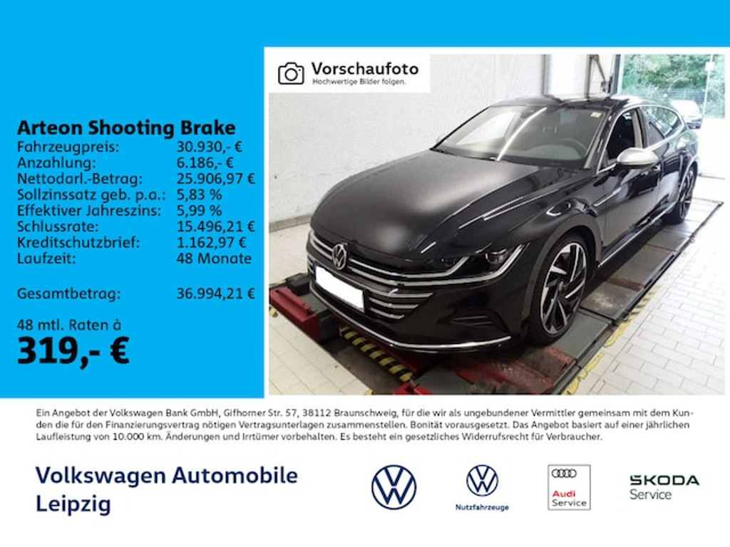 Volkswagen Arteon Shooting Brake DSG 2.0 TDI Elegance Elegance