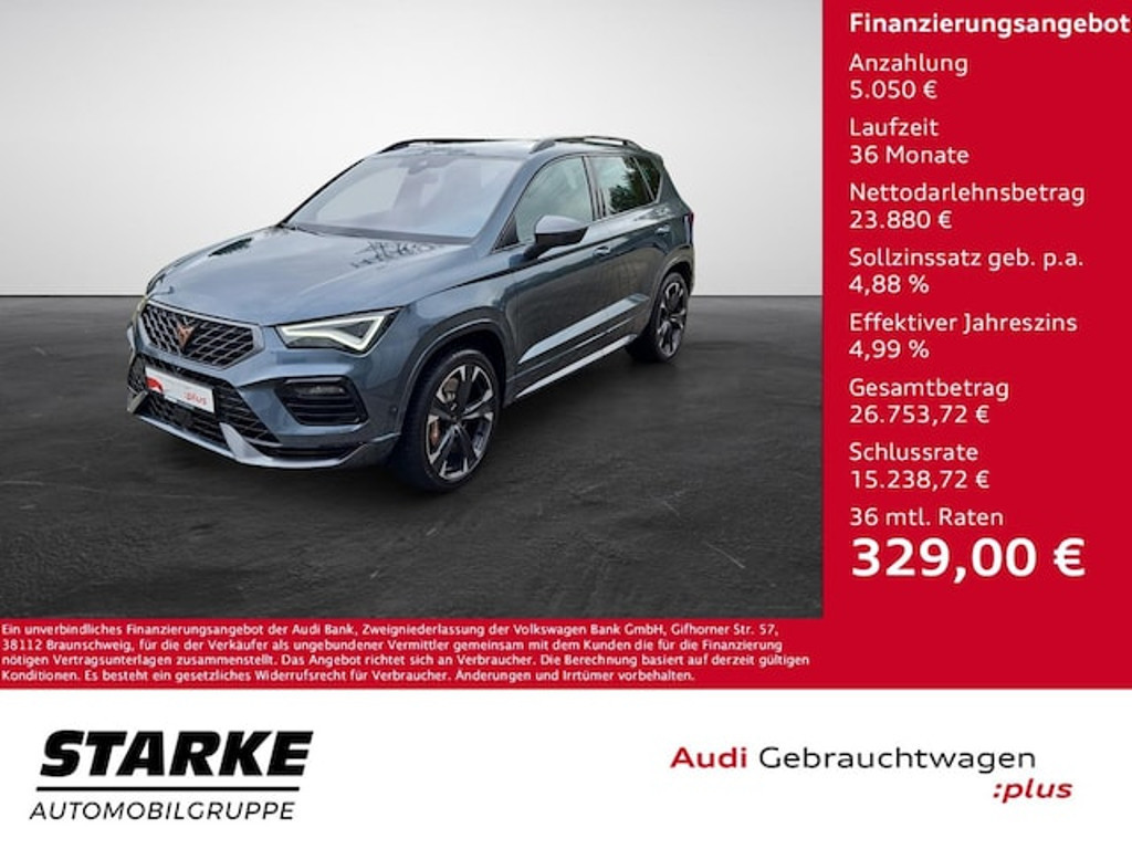 Cupra Ateca 4Drive 2.0 TSI DSG