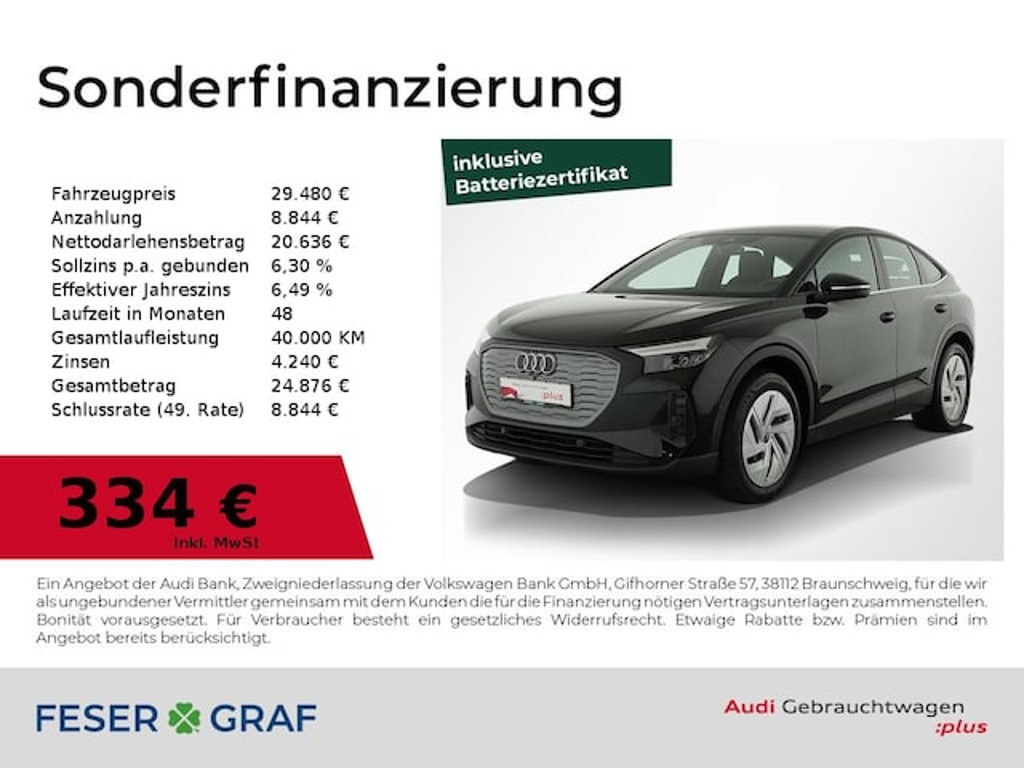 Audi Q4 e-tron Sportback 35