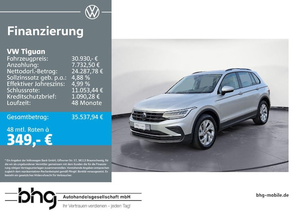 Volkswagen Tiguan 4Motion DSG Life 2.0 TDI