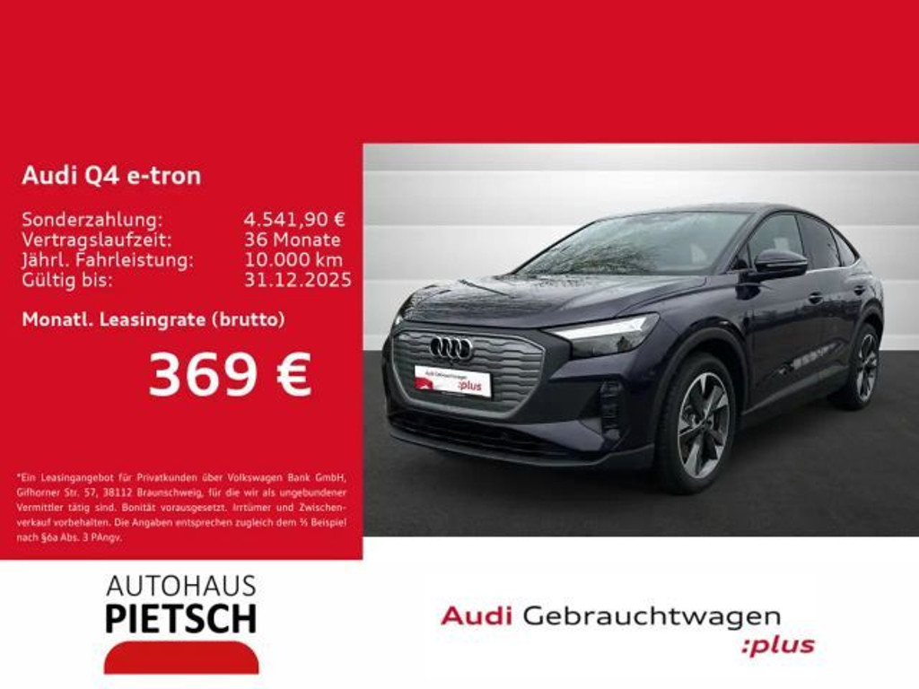 Audi Q4 e-tron Sportback