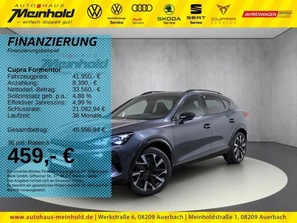 Cupra Formentor 4Drive 2.0 TSI DSG VZ