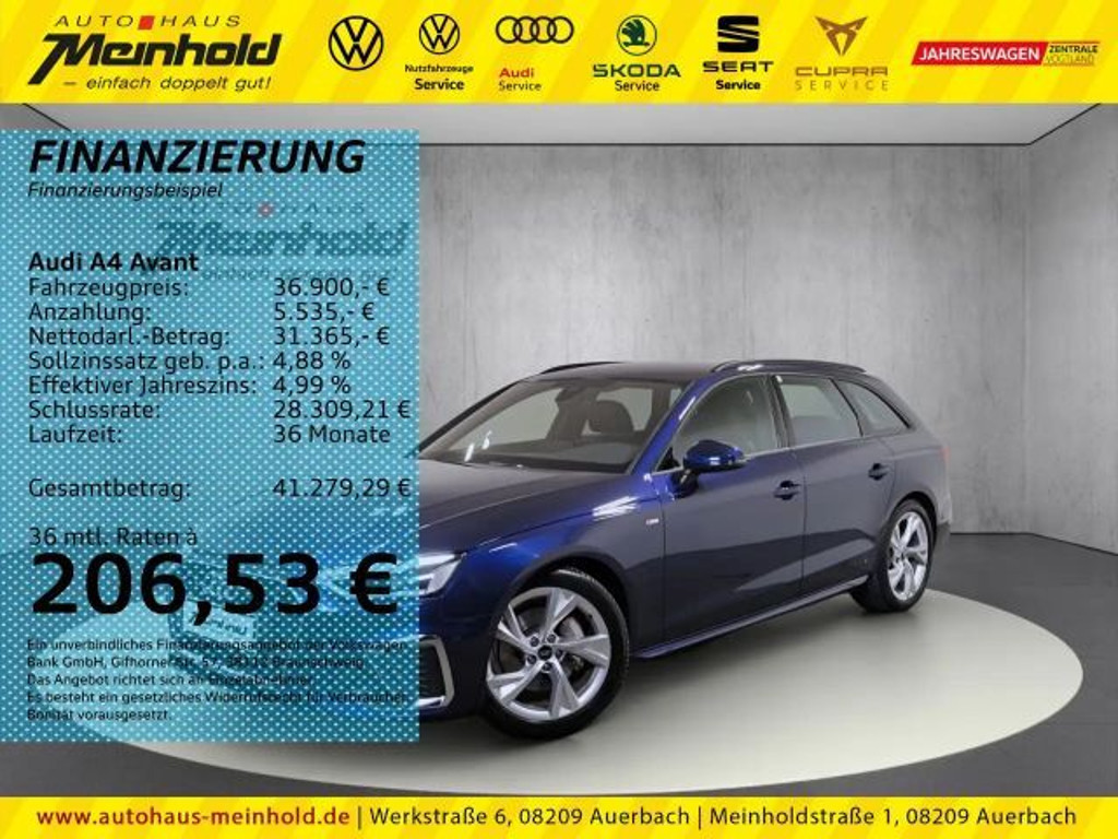 Audi A4 S-Line S-Tronic 40 TFSI