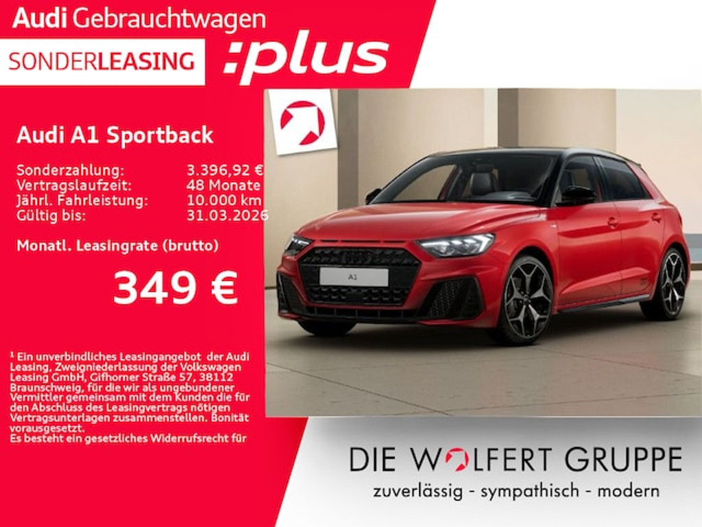 Audi A1 Sportback S-Line S-Tronic 35 TFSI
