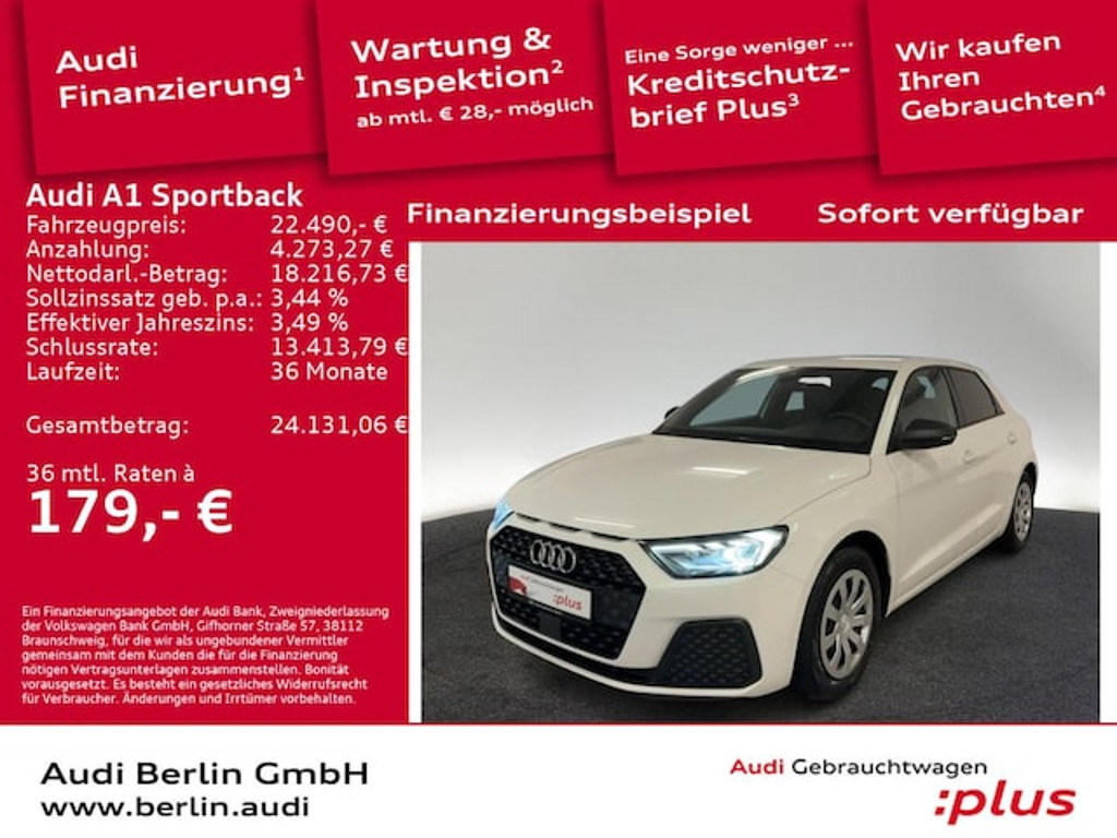 Audi A1 Sportback 25 TFSI