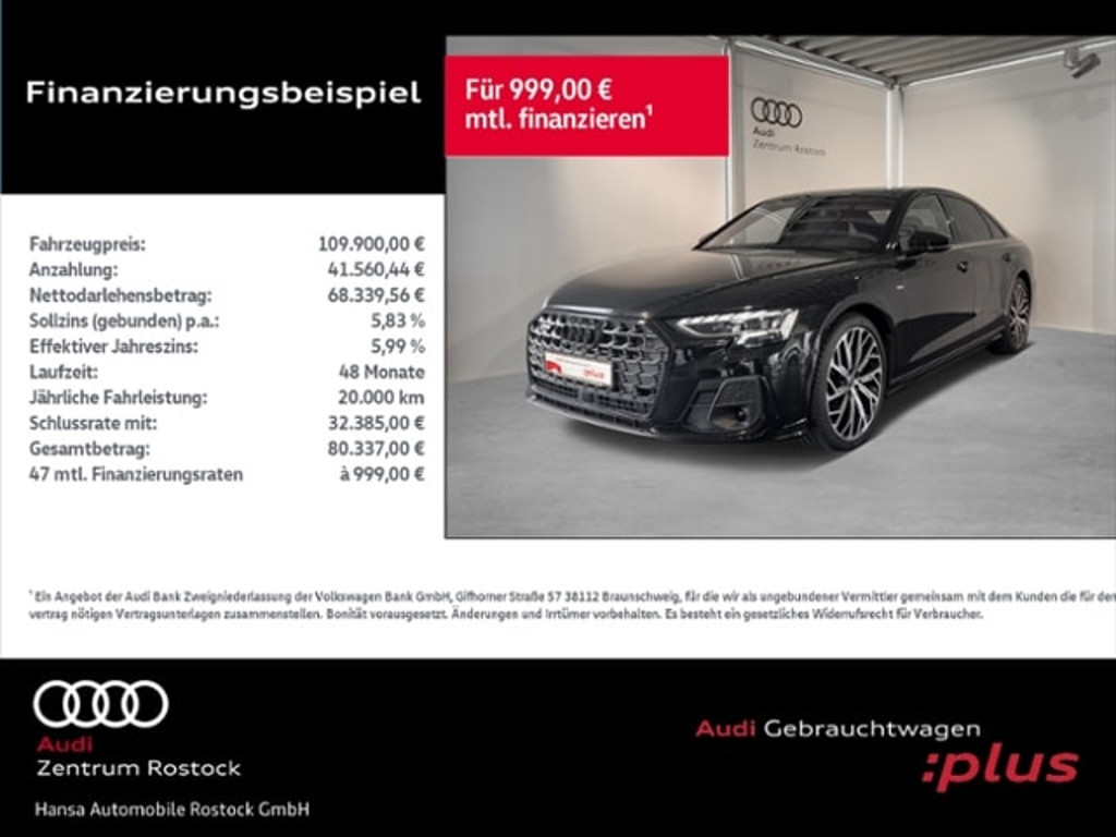 Audi A8 Quattro 50 TDI
