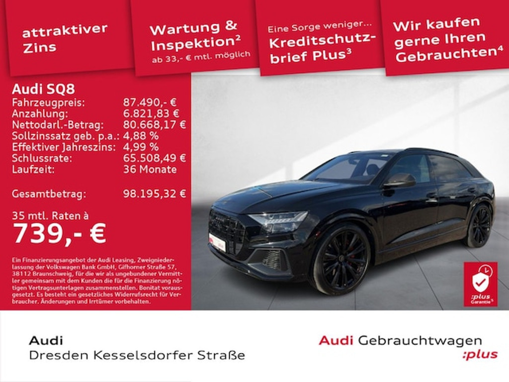 Audi SQ8 Quattro Competition
