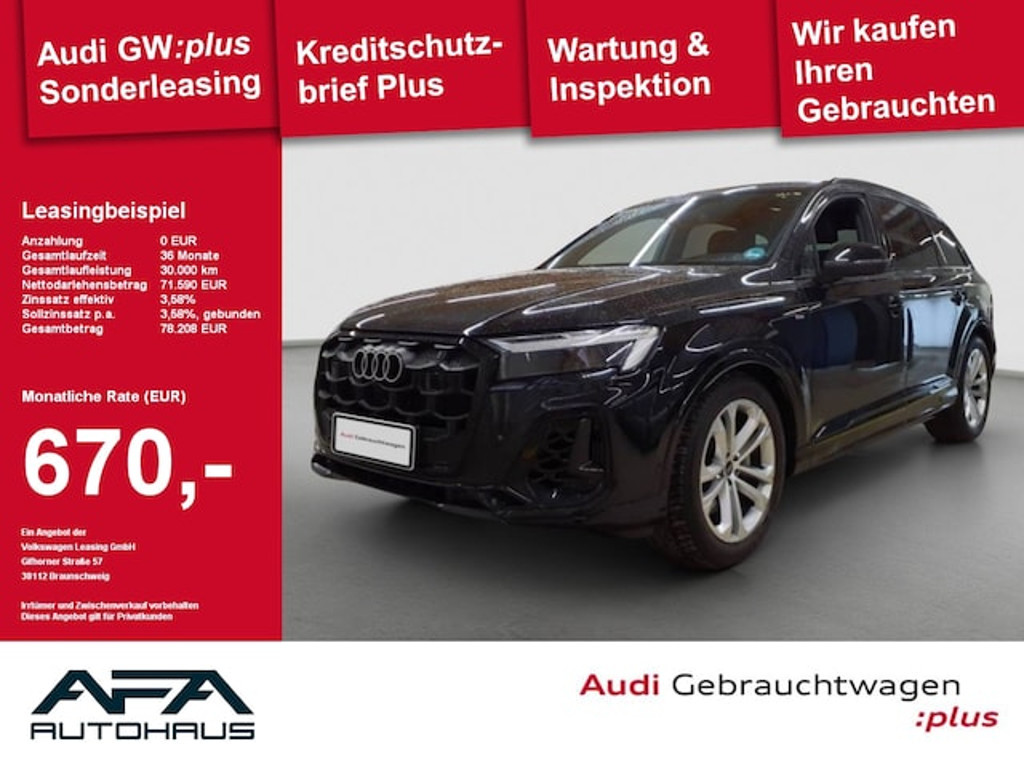 Audi Q7 Quattro S-Line 55 TFSI