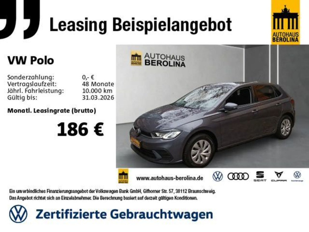 Volkswagen Polo Life 1.0 TSI