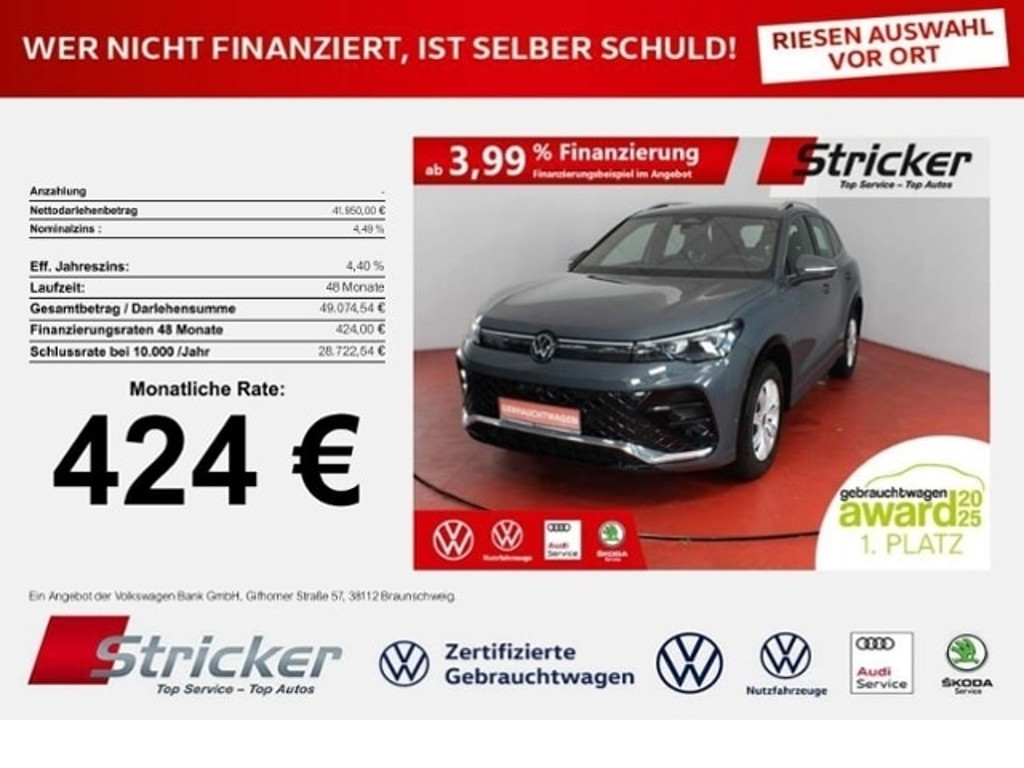 Volkswagen Tiguan DSG IQ.Drive 2.0 TDI