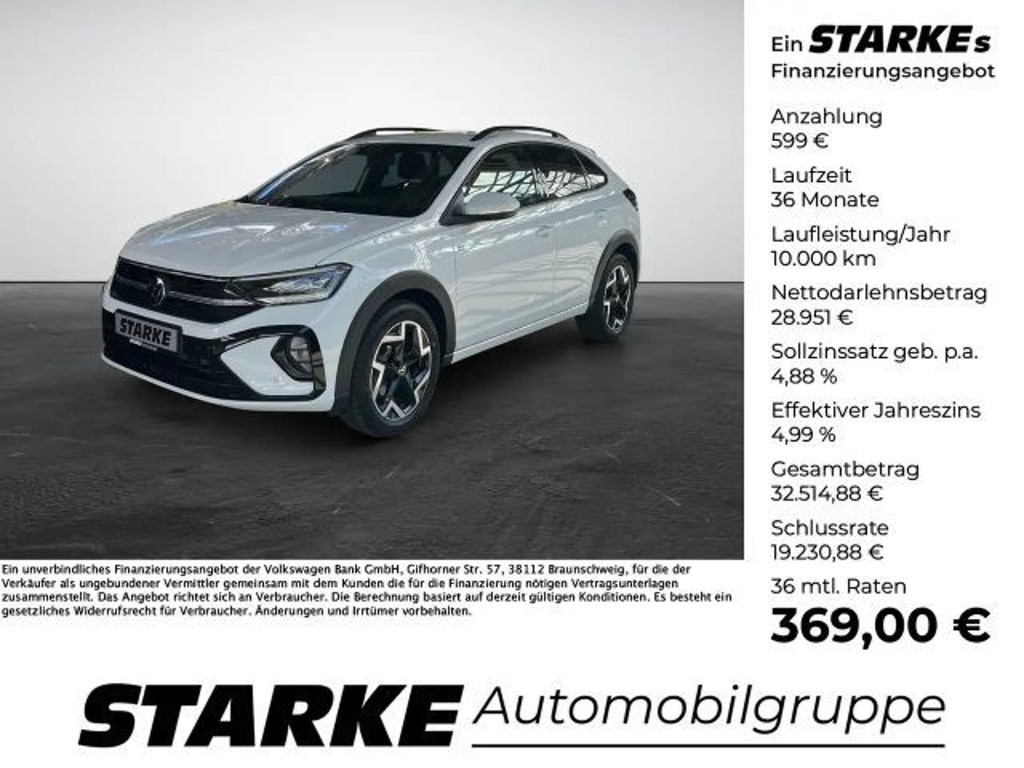 Volkswagen Taigo DSG R-Line 1.0 TSI