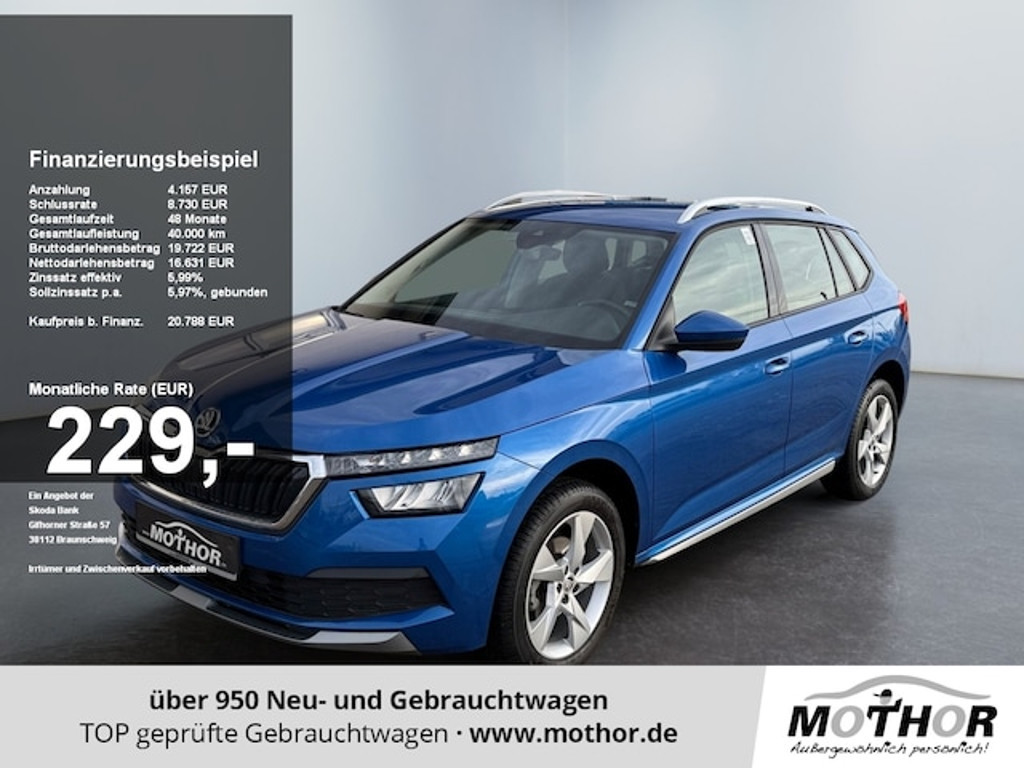 Skoda Kamiq Style 1.0 TSI Style