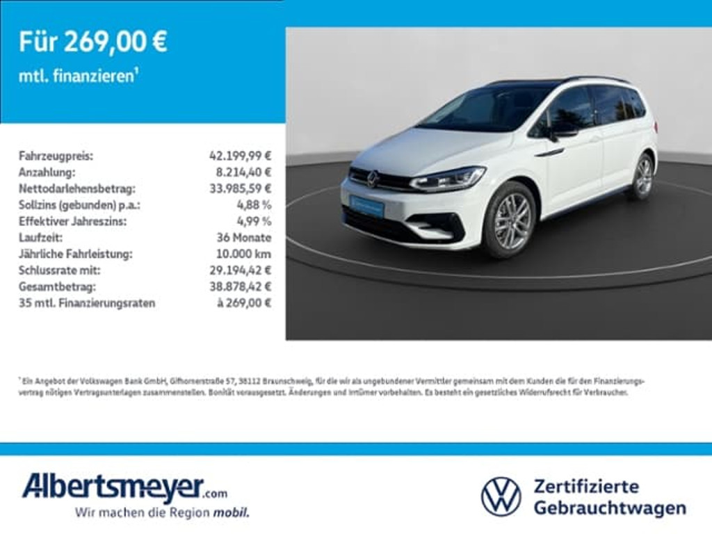 Volkswagen Touran DSG R-Line 1.5 TSI
