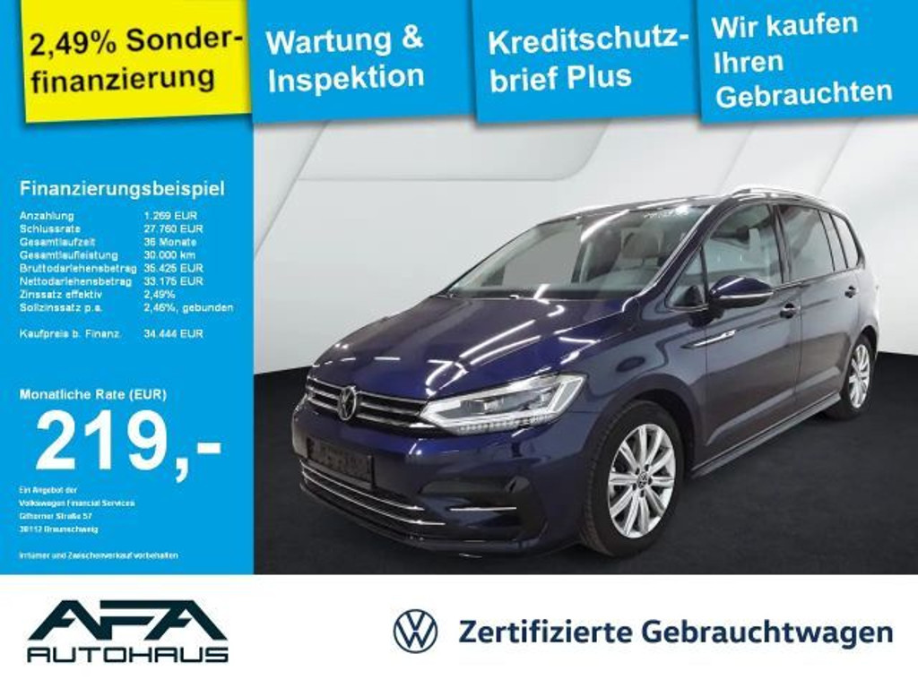 Volkswagen Touran DSG R-Line 1.5 TSI