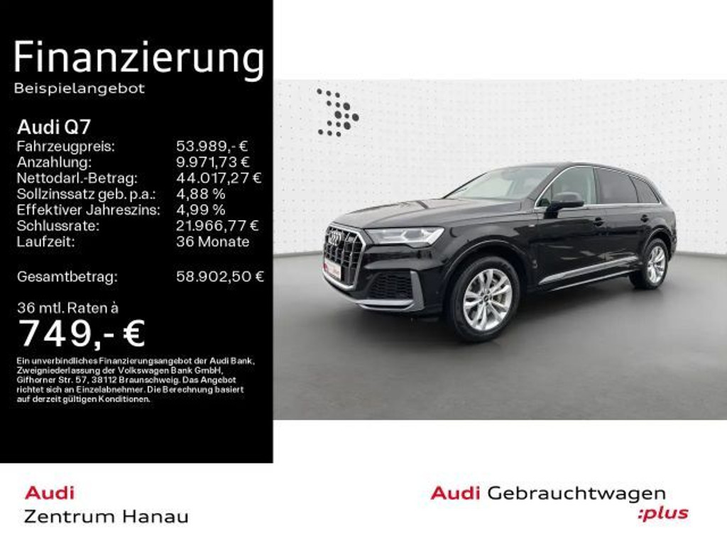 Audi Q7 Quattro S-Line Hybride 55 TFSI