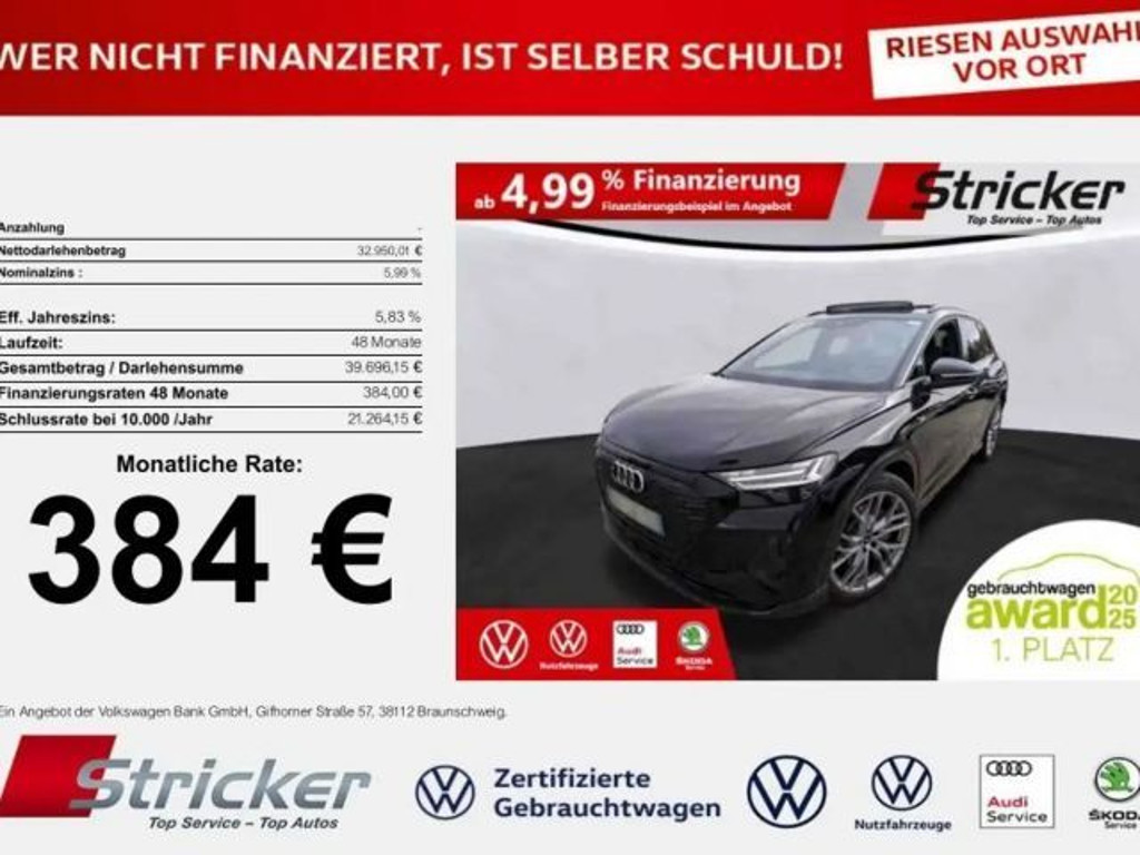 Audi Q4 e-tron Quattro S-Line