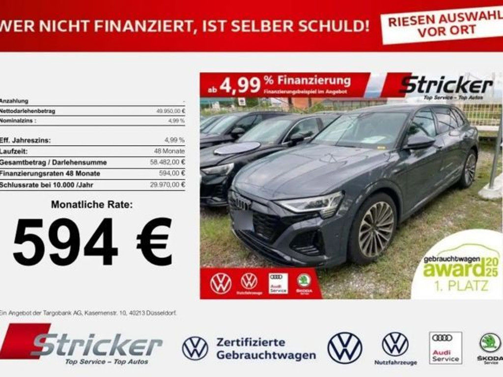 Audi Q8 e-tron Quattro S-Line 55