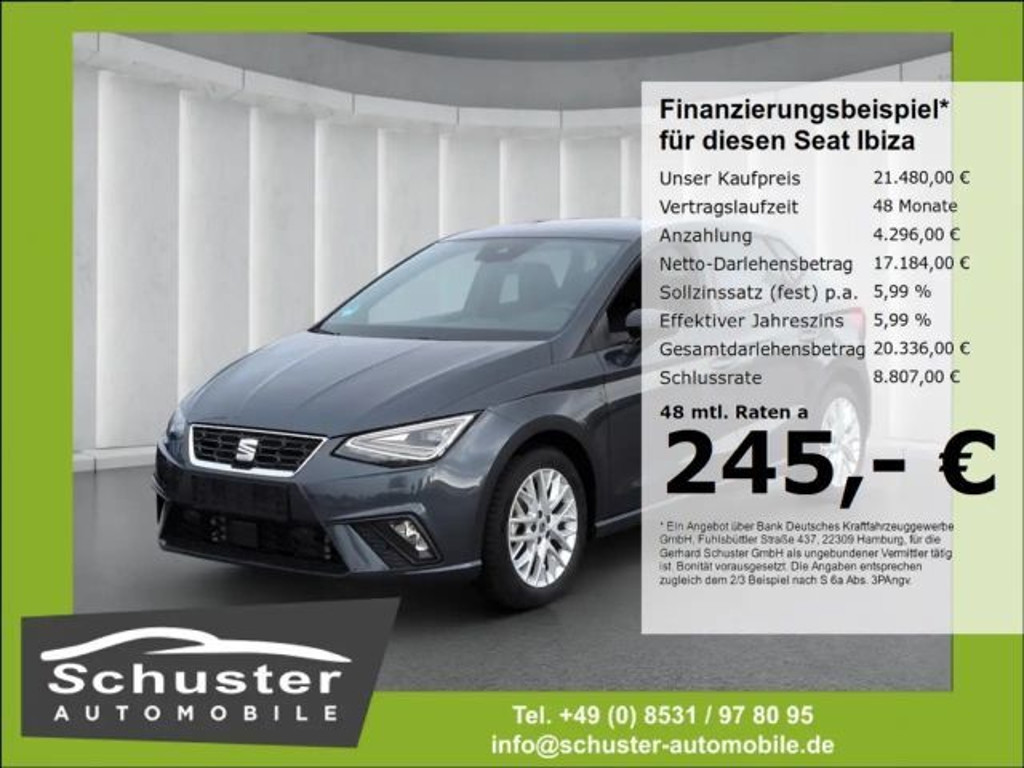 Seat Ibiza FR-lijn 1.0 TSI DSG
