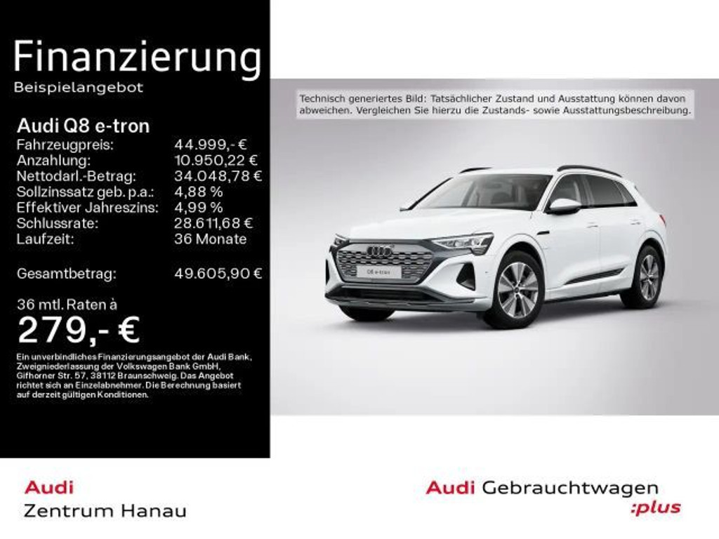 Audi Q8 e-tron Quattro 50