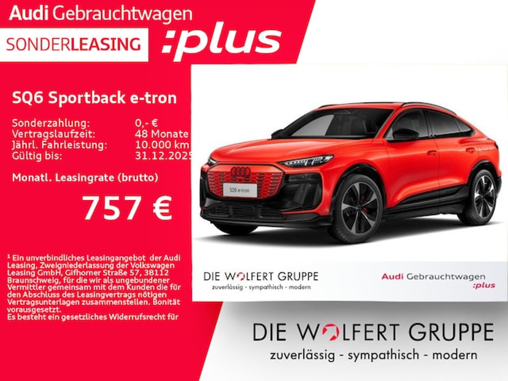 Audi Q6 e-tron Sportback Quattro