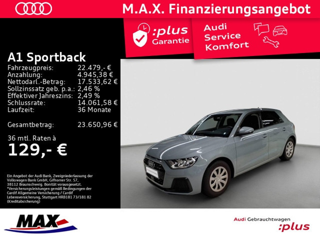 Audi A1 Sportback 25 TFSI