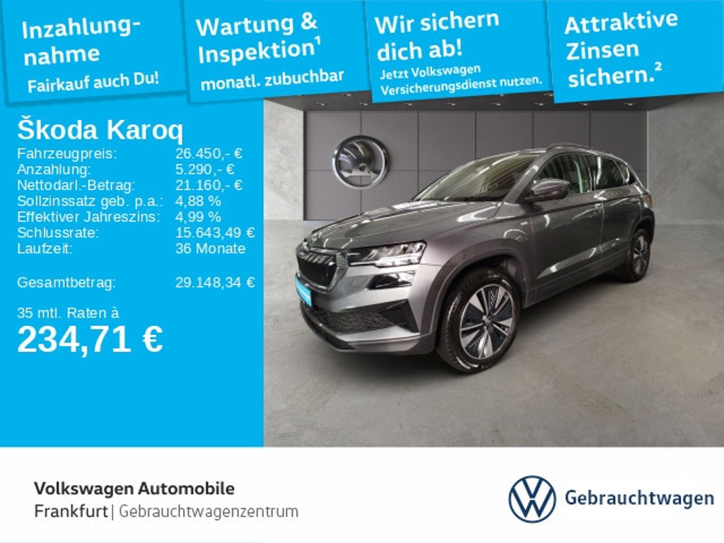 Skoda Karoq 1.5 TSI Tour