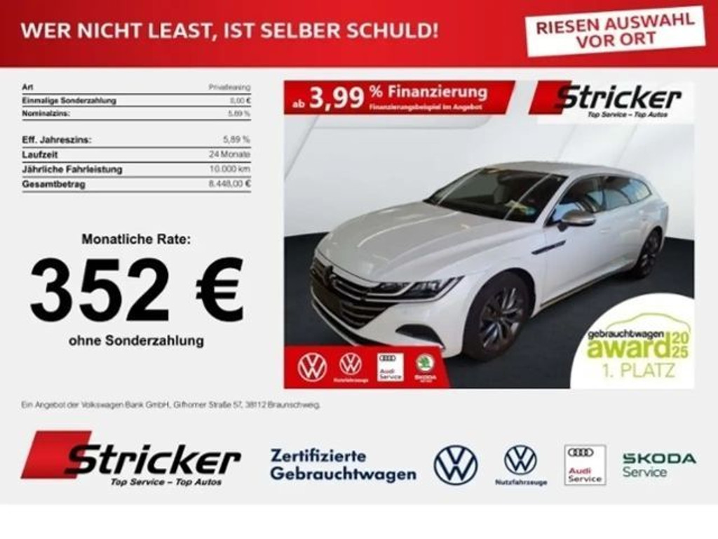 Volkswagen Arteon Shooting Brake DSG 2.0 TSI Elegance Elegance