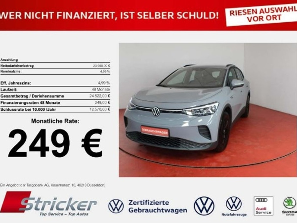 Volkswagen ID.4 52 KWh Pure