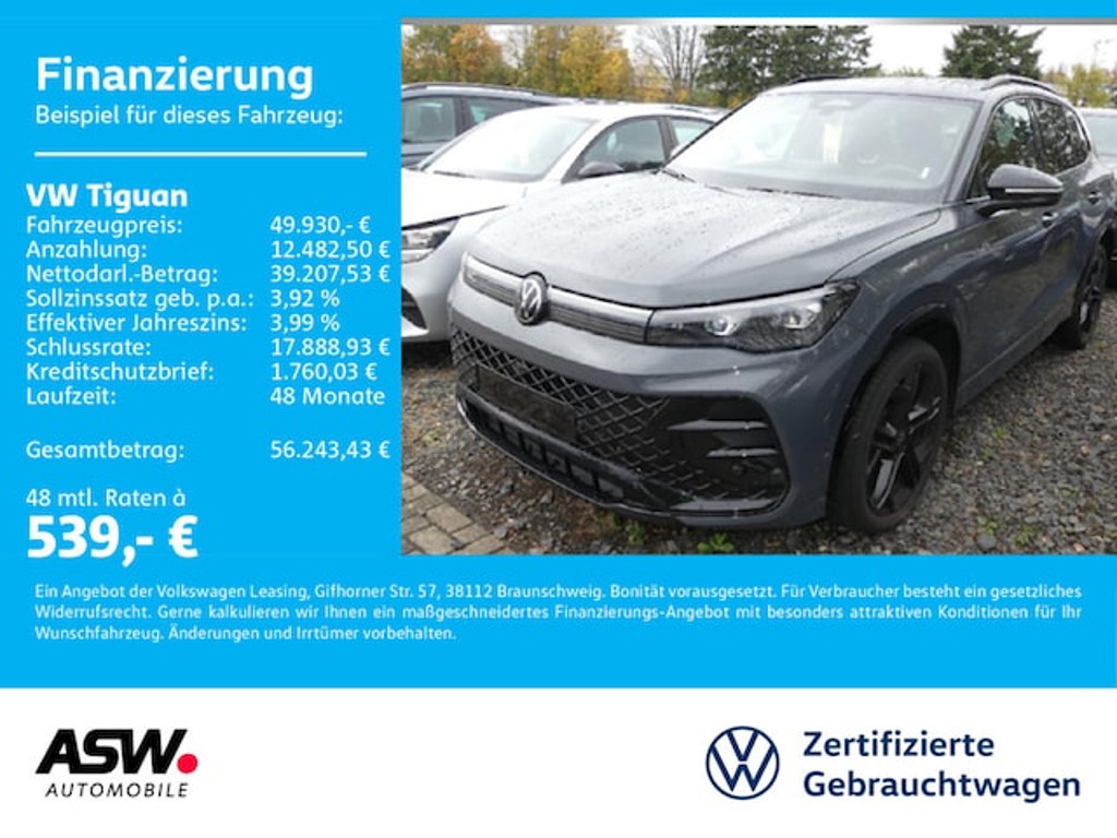 Volkswagen Tiguan DSG R-Line 2.0 TSI