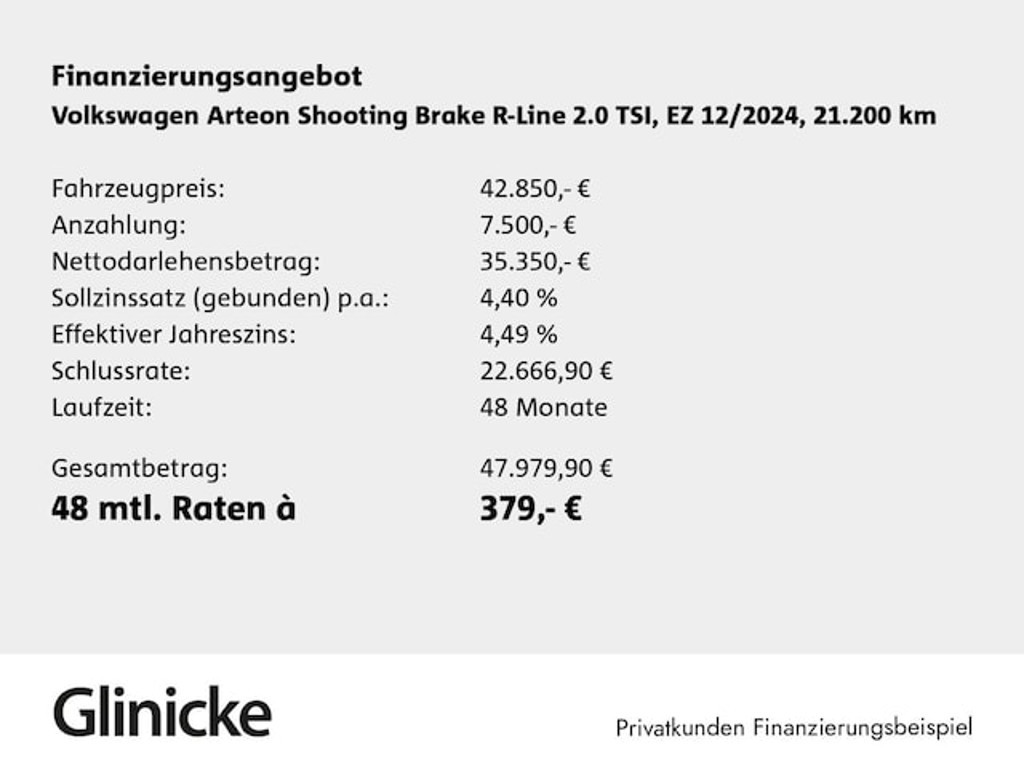 Volkswagen Arteon Shooting Brake 4Motion R-Line 2.0 TSI