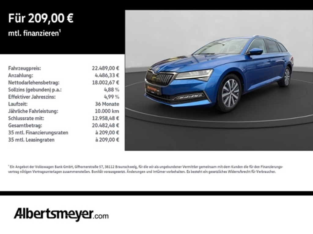 Skoda Superb Combi iV 1.4 TSI