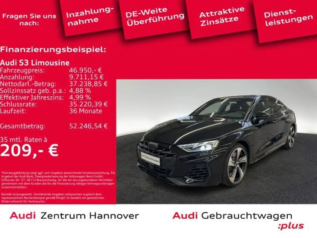 Audi S3 Sedan 2.0 TFSI