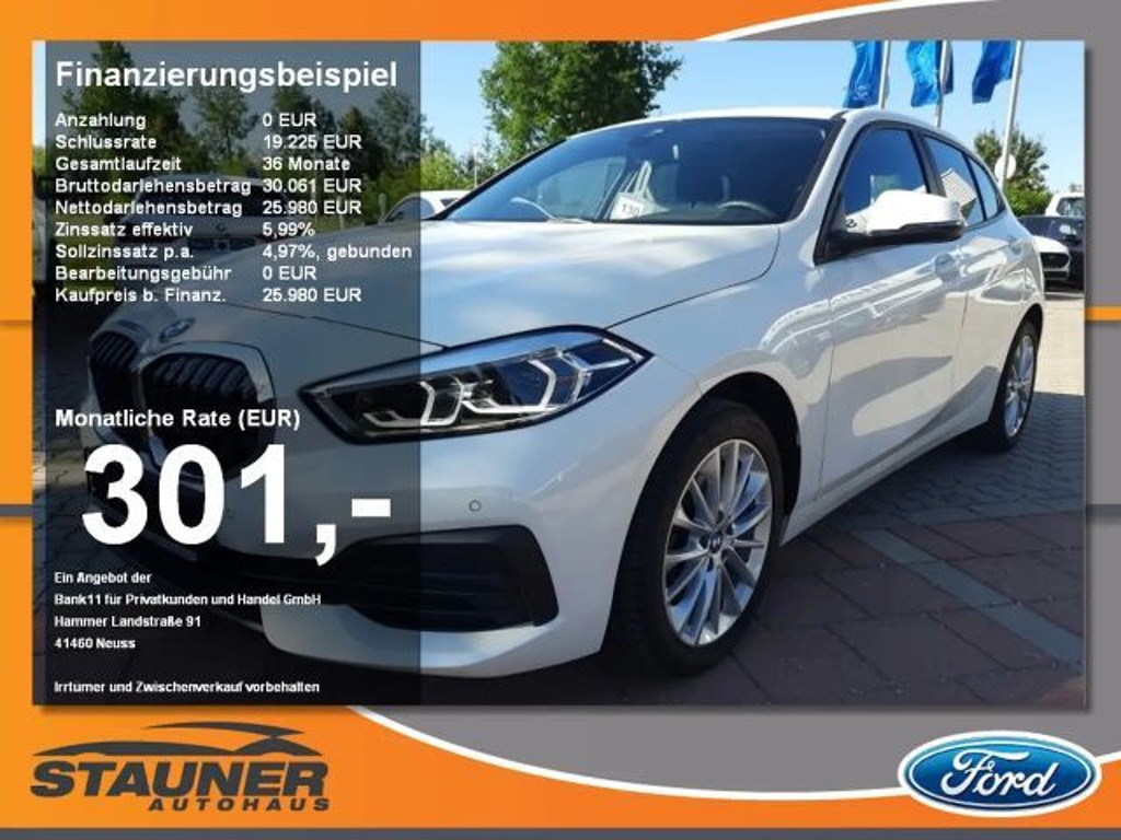 BMW 1 Serie 118 Advantage pakket Sedan 118i