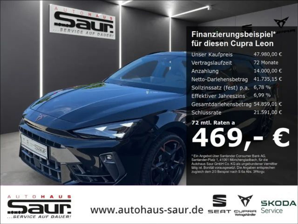 Cupra Leon Sportstourer 4Drive 2.0 TSI DSG VZ