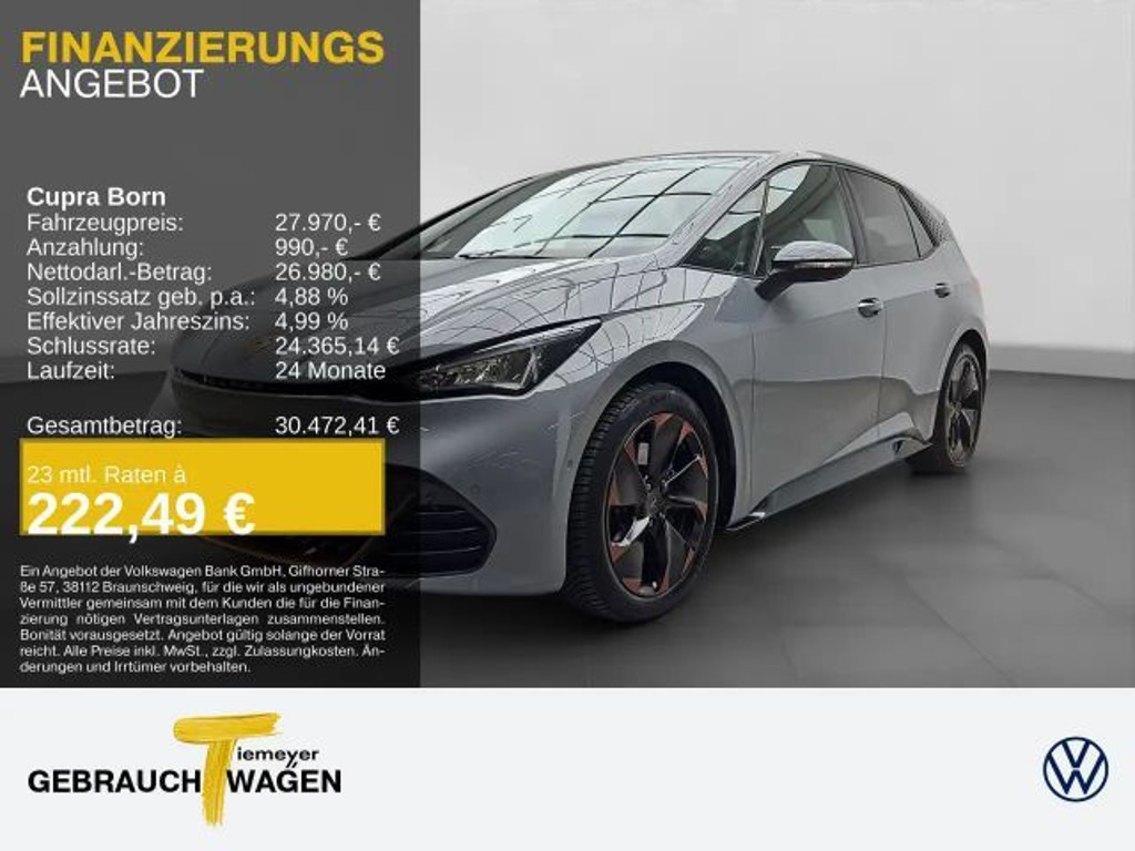 Cupra Born 360 ALLWETTER LM19 PRIVACY SITZHZ