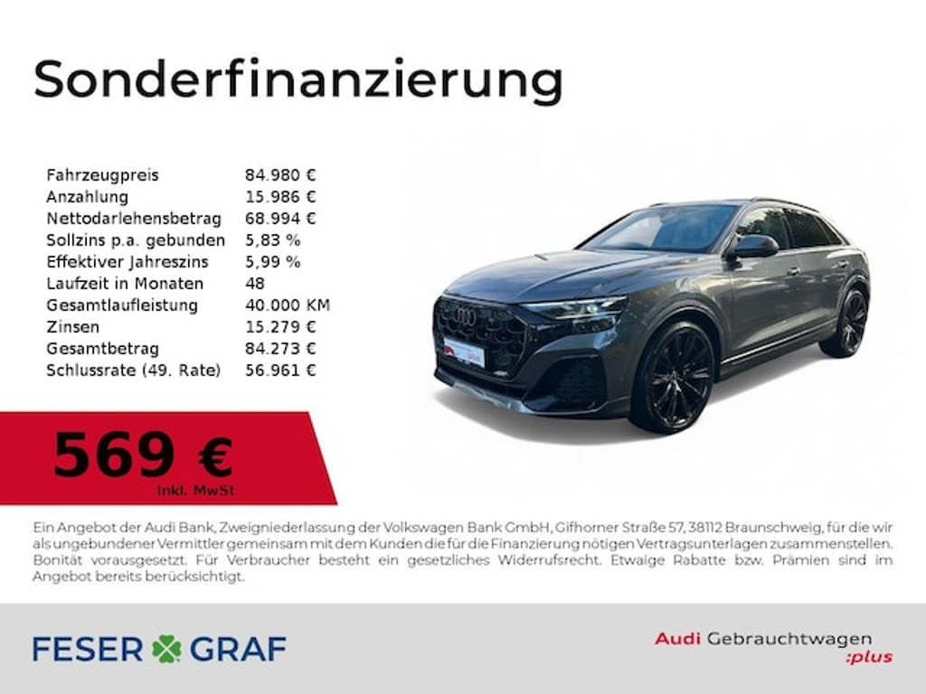Audi Q8 Quattro 50 TDI
