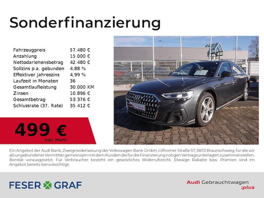 Audi A8 Quattro 50 TDI
