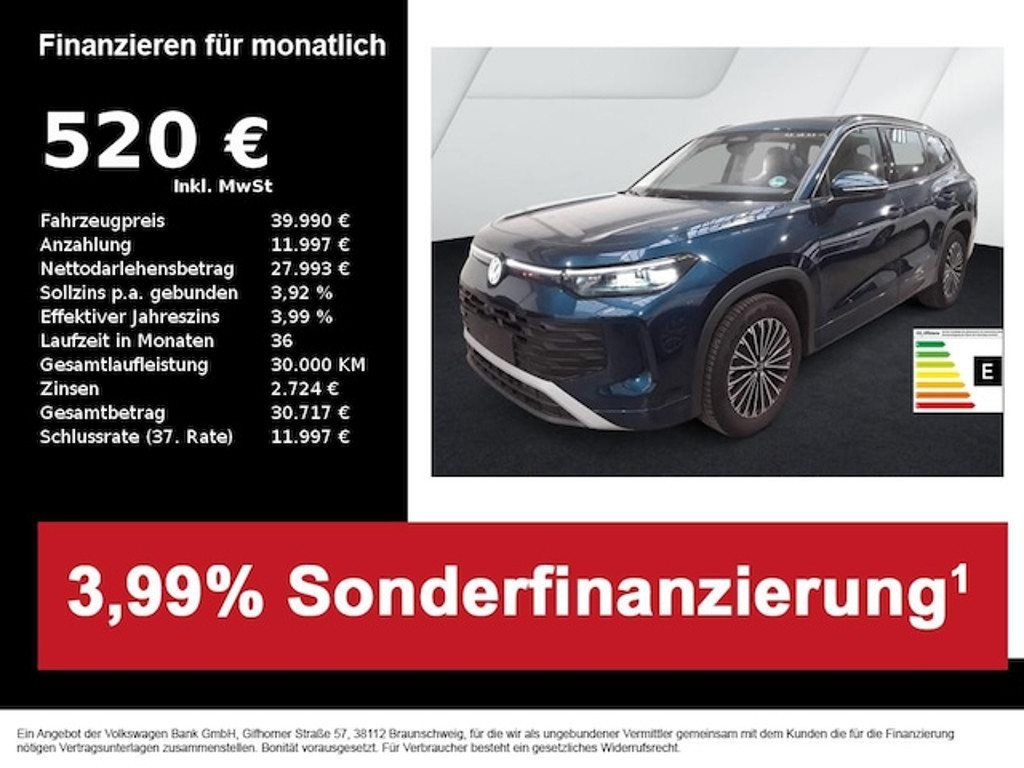 Volkswagen Tayron DSG Life IQ.Drive 1.5 eTSI