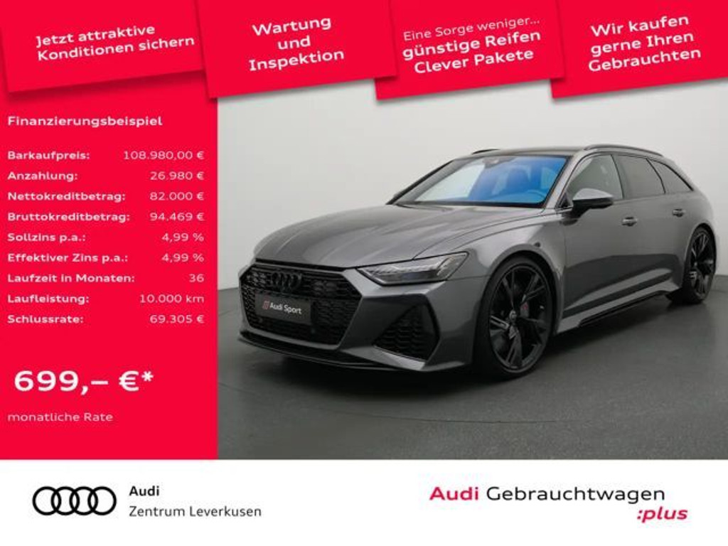 Audi RS6 305KMH LASER PANO RAUTE KERAMIK LUFT NAVI