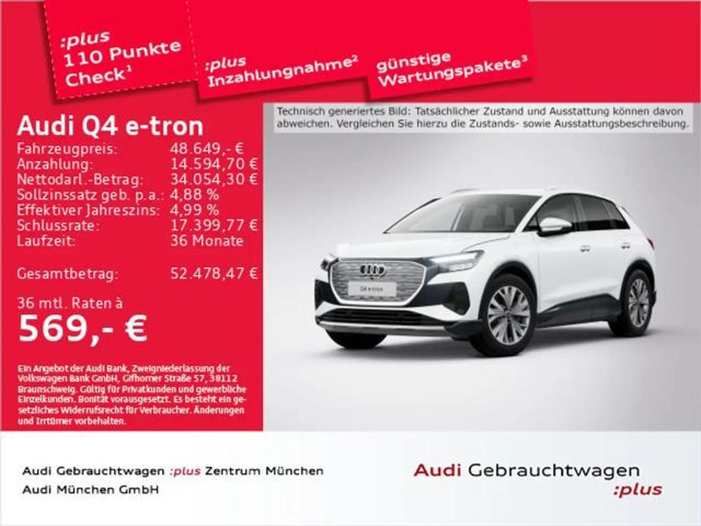 Audi Q4 e-tron Quattro