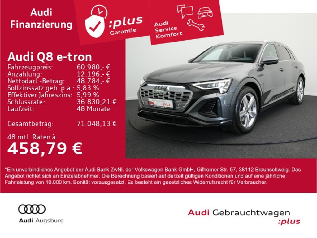 Audi Q8 e-tron Quattro S-Line 55