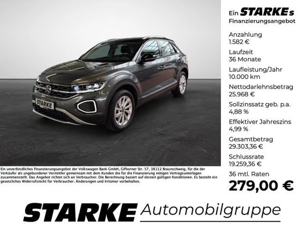Volkswagen T-Roc DSG Style 1.5 TSI