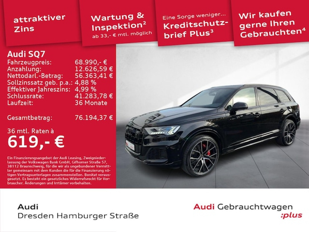 Audi SQ7 Quattro Competition
